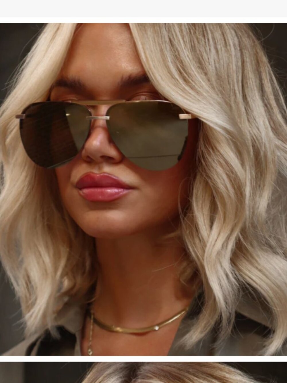 NWT Diff Tahoe Aviator Sunglasses
